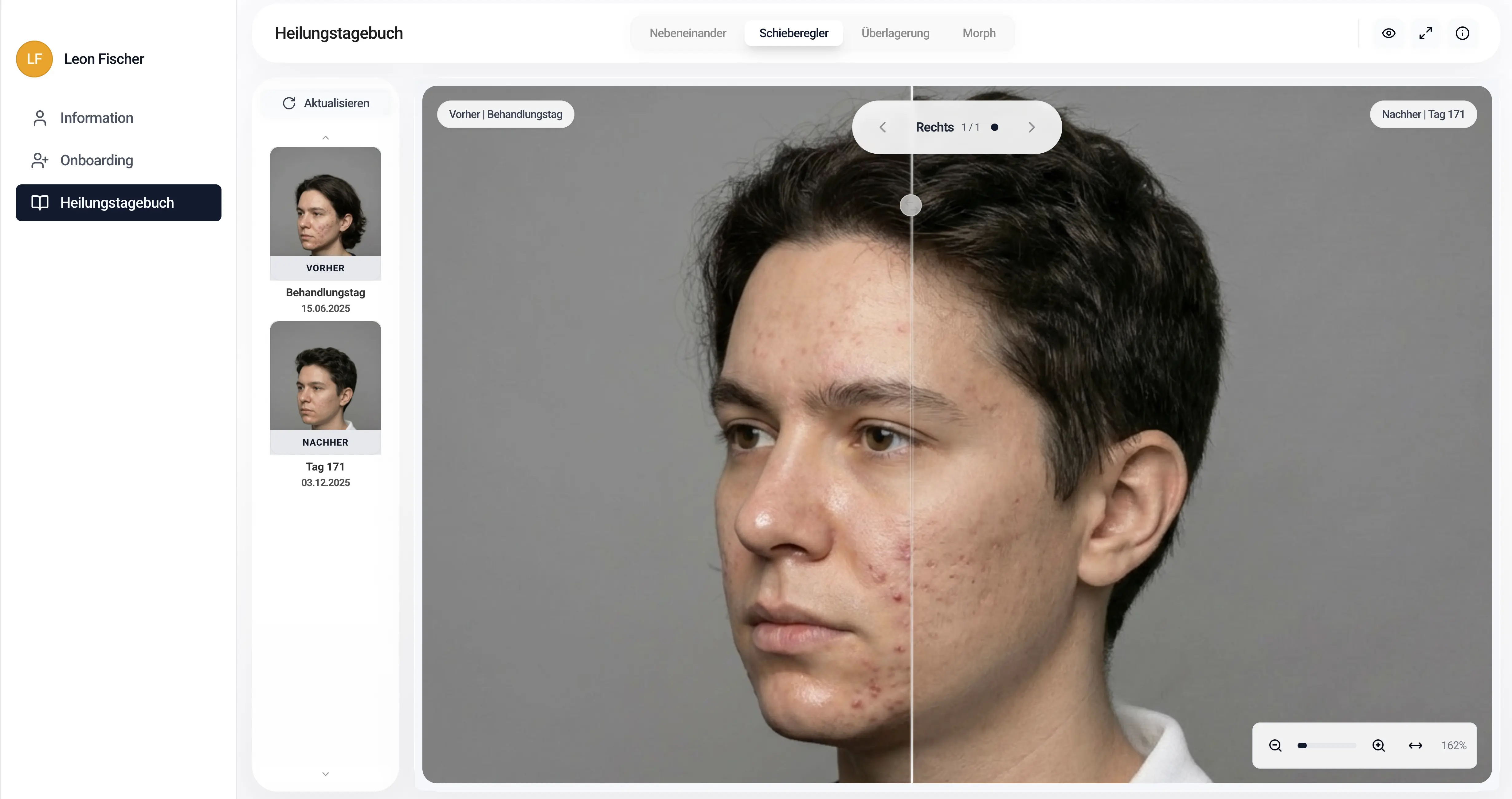 evooia Dashboard und mobile App im verbundenen Workflow