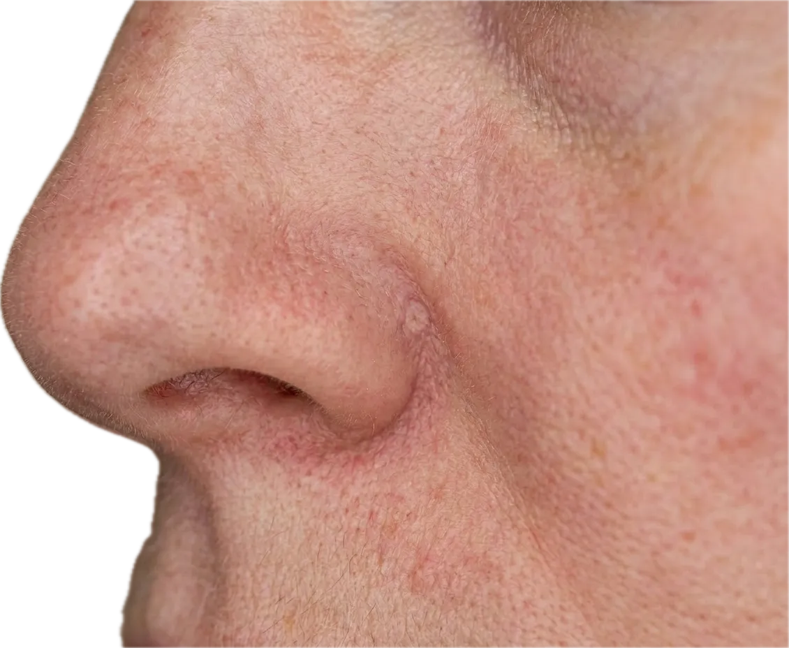 Before and After Comparison - Skin Texture