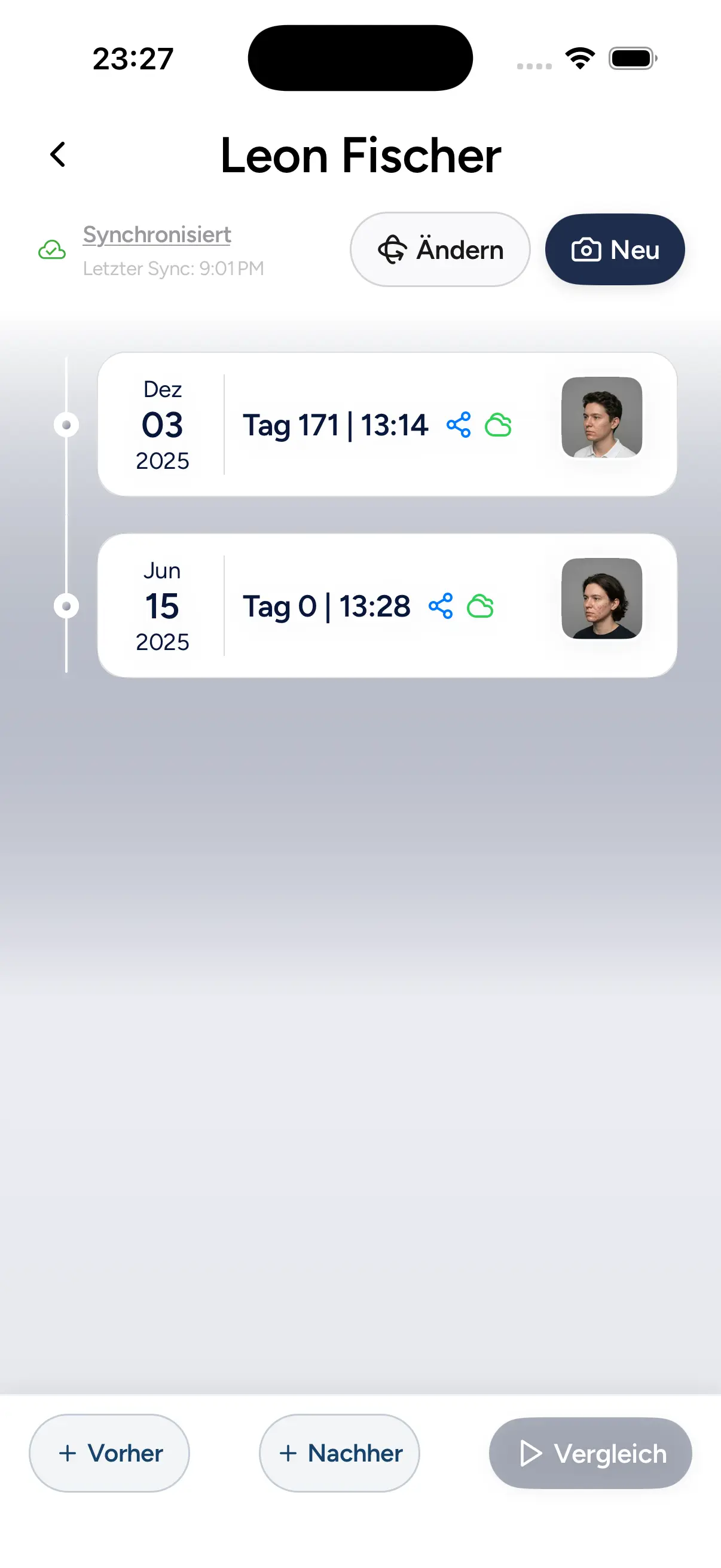Dokumentation per evooia App